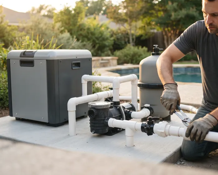 Equipment Installation by Blue Atlantic Pool Service LLC